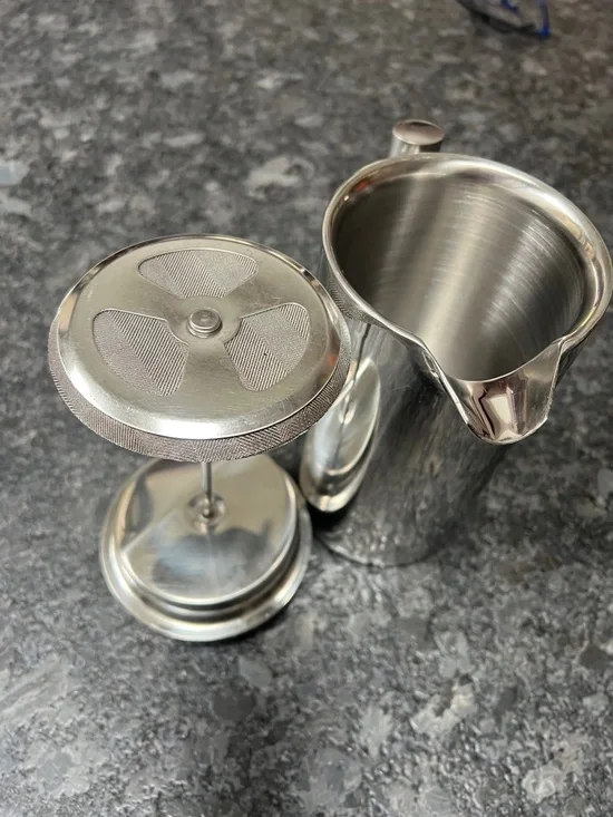 SterlingPro 32oz (4 Cups) Stainless Steel French Press